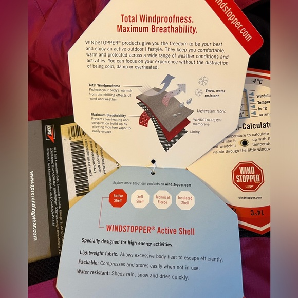 GORE Windstopper Jacket - NWT - Picture 6 of 11